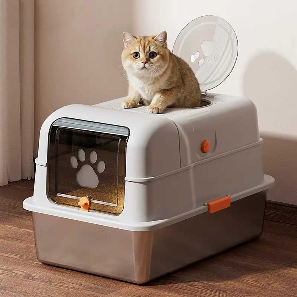 Custom plastic cat litter boxes