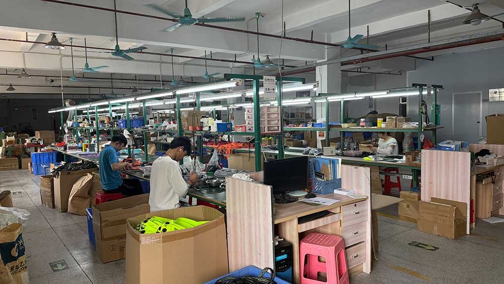 Electronic pet product assembly and testing