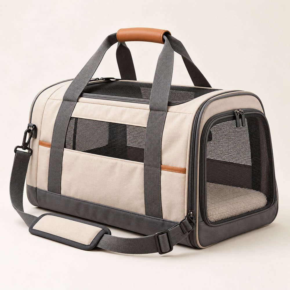 Illustrative pet carrier example