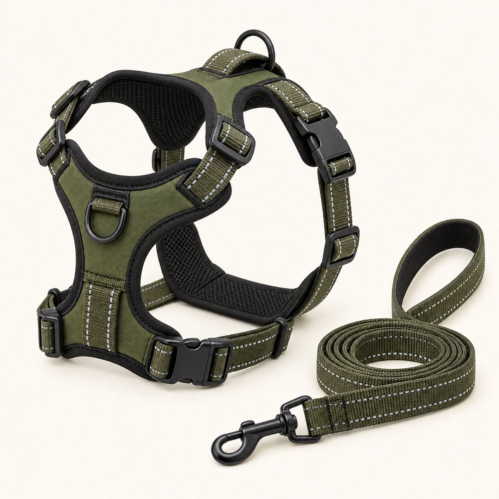 Illustrative walking harness example